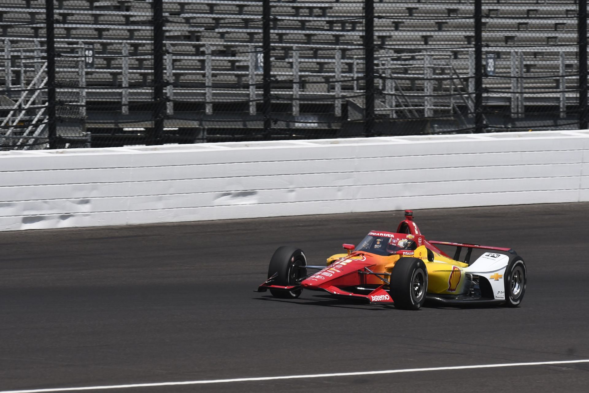 Josef Newgarden during the qualifying of the 109th Running of the Indy 500 - Source: Getty